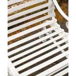 “Chatham" One Seater Park Bench - Cream -Garden Supply Discount Store chatham 22 one seater park bench cream 7
