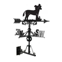 'Chinese Crested' Dog Weathervane -Garden Supply Discount Store chinese crested weathervane 2