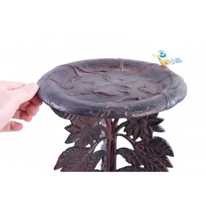 “Woodson Grove” Sunflower Bird Bath 4 “Woodson Grove” Sunflower Bird Bath - Image 2