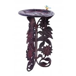 “Woodson Grove” Sunflower Bird Bath