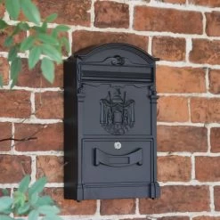"Midnight Thunder" Dawson Lodge Post Box - 41cm -Garden Supply Discount Store cnsr021 6