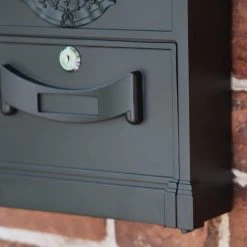 "Midnight Thunder" Dawson Lodge Post Box - 41cm -Garden Supply Discount Store cnsr021 7