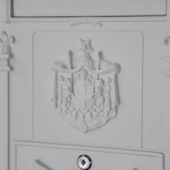 "Dawson Lodge" White Post Box - 47cm -Garden Supply Discount Store cnsr022 6