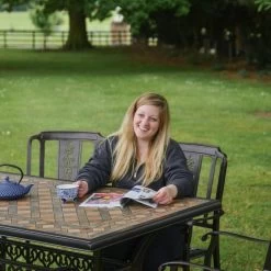 Antique Copper "Attingham" Six Seater Furniture Set -Garden Supply Discount Store cnss009 cop set 7