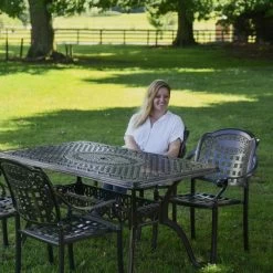 Antique Copper "Hestercombe" Four Seater Furniture Set -Garden Supply Discount Store cnss034 cop set 2 3