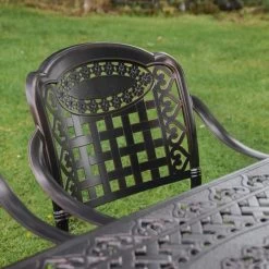 Antique Copper "Hestercombe" Four Seater Furniture Set -Garden Supply Discount Store cnss034 cop set 7 3