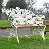 "Coalbrookdale" Cream Two Seater Garden Bench 2 "Coalbrookdale" Cream Two Seater Garden Bench -Garden Supply Discount Store coalbrookdale two seater garden bench