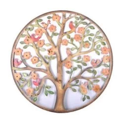 Colourful Rustic Tree Wall Art