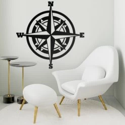 Black Compass Wall Art -Garden Supply Discount Store compass wall art 2
