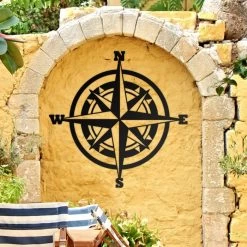 Black Compass Wall Art -Garden Supply Discount Store compass wall art 8