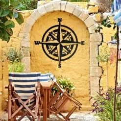 Black Compass Wall Art -Garden Supply Discount Store compass wall art 9