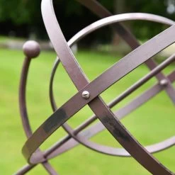 "Concordia" Armillary Wrought Iron Scroll Design - 77cm -Garden Supply Discount Store concordia armillary wrought iron scroll design 10