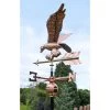 Weathervane - Polished Copper - Eagle -Garden Supply Discount Store copper and brass eagle weathervane with0adjustable mounting bracket