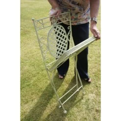 Garden Supply Discount Store -Garden Supply Discount Store cream folding garden chair
