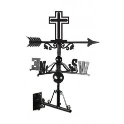 Cross Weathervane -Garden Supply Discount Store cross weathervane