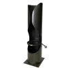 Curved Chimenea With Swing Arm Grill - 152cm 2 Curved Chimenea With Swing Arm Grill - 152cm -Garden Supply Discount Store curved chimenea with swing arm grill 3