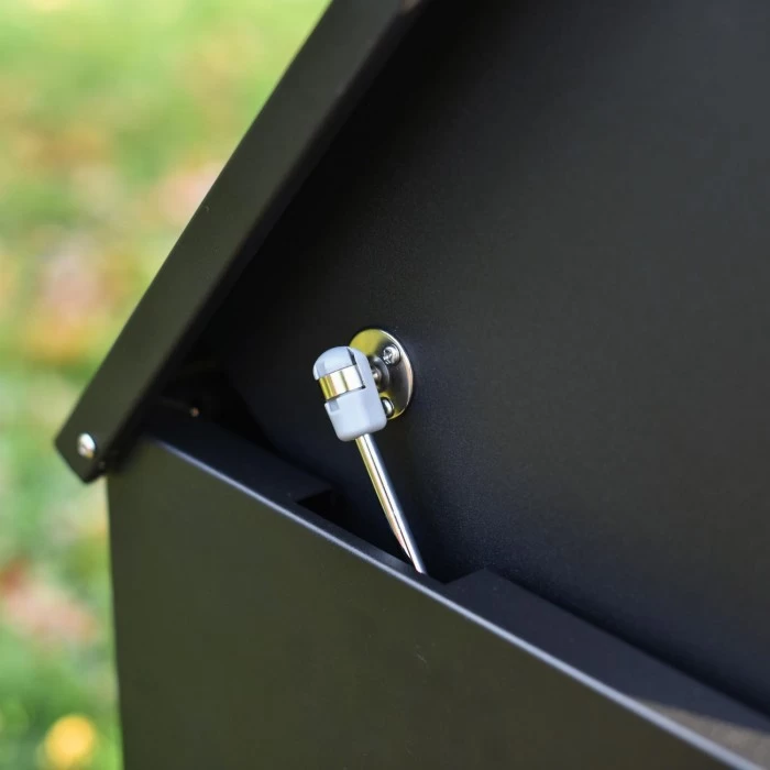 Deluxe Black "Bexley" Free Standing Parcel Box 7 Deluxe Black "Bexley" Free Standing Parcel Box - Image 5