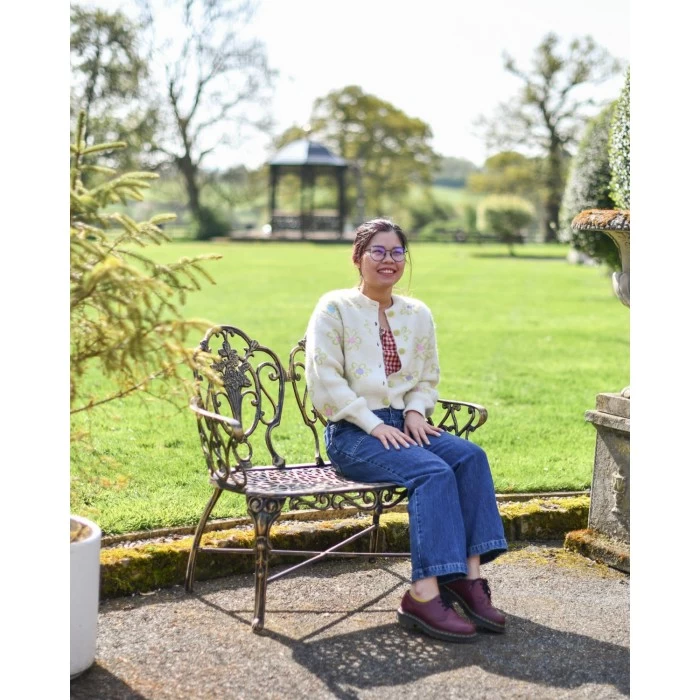 Deluxe Two-Seater Cast Aluminium "Rosebud" Garden Bench 4 Deluxe Two-Seater Cast Aluminium "Rosebud" Garden Bench - Image 2