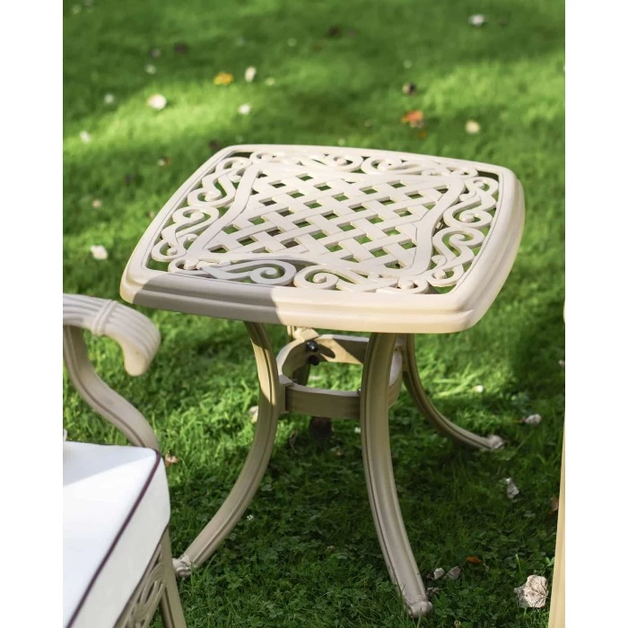 Deluxe Champagne "Elmswood" Outdoor Five Seater Furniture Sofa, Table & Chair Set 12 Deluxe Champagne "Elmswood" Outdoor Five Seater Furniture Sofa, Table & Chair Set - Image 10