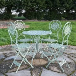 "Paignton Deluxe" Pale Green Garden Furniture Set