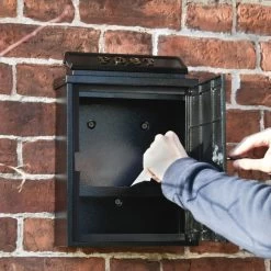 Clover "Oxford" Wall Mounted Post Box -Garden Supply Discount Store dsc 6696