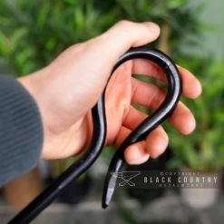 Extra Long Fireside & Firepit Rake Tool -Garden Supply Discount Store fg1265 rake long iron fireside rake 2