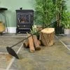 Extra Long Fireside & Firepit Rake Tool 2 Extra Long Fireside & Firepit Rake Tool -Garden Supply Discount Store fg1265 rake long iron fireside rake 4 2