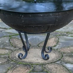 Kadai Fire Bowl Lid- 100cm -Garden Supply Discount Store fg414 lid 100 7