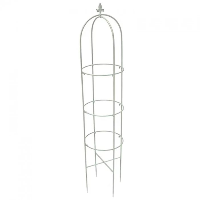 Freestanding Green Garden Obelisk Plant Support - 1.5m 3 Freestanding Green Garden Obelisk Plant Support - 1.5m