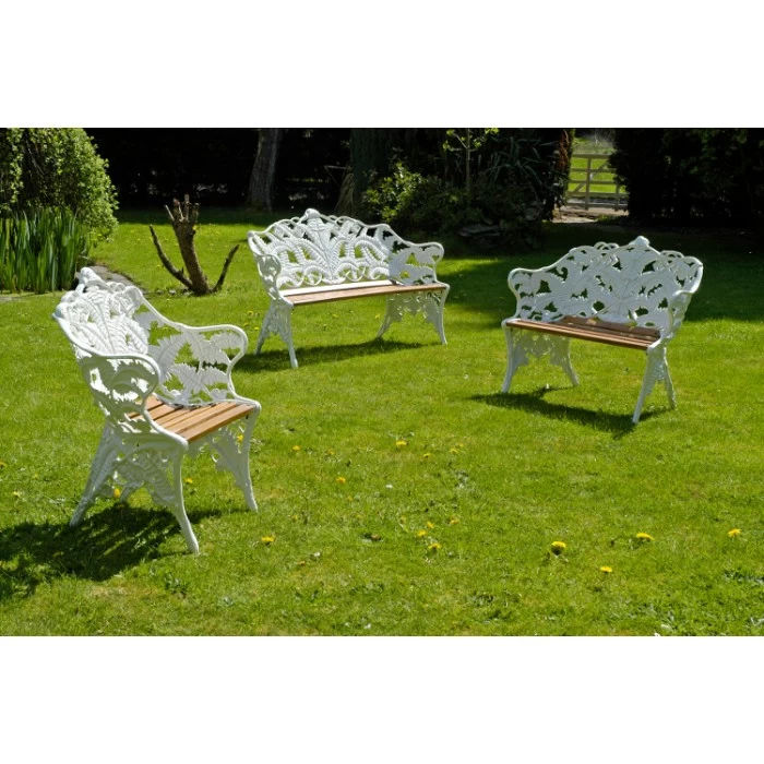 "Coalbrookdale" Complete Garden Bench Set 3 "Coalbrookdale" Complete Garden Bench Set