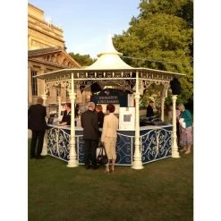 "Lady Leticia" Bandstand- 6m -Garden Supply Discount Store gazebo in use at buckingham palace 3