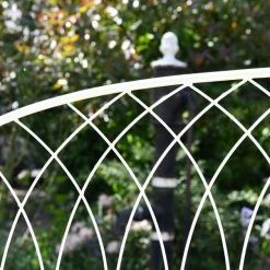 "The Claire" Wrought Iron Bench -Garden Supply Discount Store gb008 5