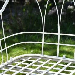 "The Claire" Wrought Iron Bench -Garden Supply Discount Store gb008 6