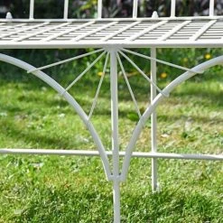 "The Claire" Wrought Iron Bench -Garden Supply Discount Store gb008 9