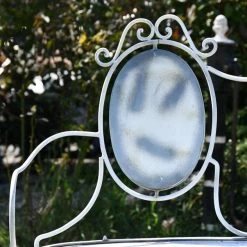 "Lady Josephina" Cameo Garden Bench -Garden Supply Discount Store gb028 gry 4