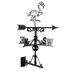 Geometric Flamingo Weathervane -Garden Supply Discount Store geometric flamingo weathervane 6 1