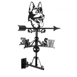 'German Shepherd' Weathervane -Garden Supply Discount Store german shepherd face weathervane 2