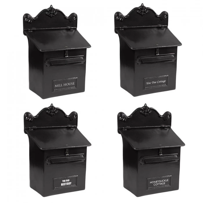 Black Goldhay Secure Post And Parcel Box For Gates 9 Black Goldhay Secure Post And Parcel Box For Gates - Image 7