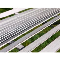 Antique Grey Ornate Rocking Bench -Garden Supply Discount Store grey ornate swinging bench 5