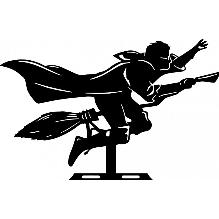 Flying Wizard Weathervane 5 Flying Wizard Weathervane - Image 3