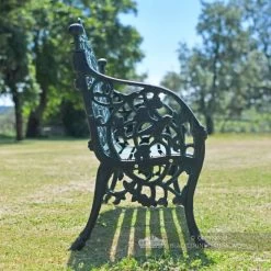 "Artemis" Large Ornate & Rustic Iron Bench 20 "Artemis" Large Ornate & Rustic Iron Bench -Garden Supply Discount Store heavy duty garden bench made from cast iron