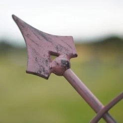 'Hemispherian"'Armillary With Squared Base Design - 64cm -Garden Supply Discount Store hs041 armillary cast iron arrow 2