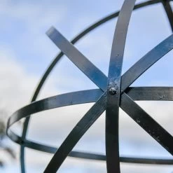 "Millennium Globe" Armillary - 196cm -Garden Supply Discount Store hs057 blk 5