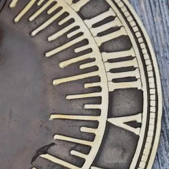 Antique Brass 'Old Father Time' Sundial - 290mm 13 Antique Brass 'Old Father Time' Sundial - 290mm -Garden Supply Discount Store hs070 a 0287 5