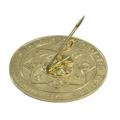 Tudor Rose Sundial - 195mm