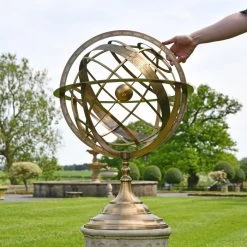 "Celestial" Armillary Sundial - 90cm -Garden Supply Discount Store hs111 l 3