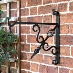 "Cupid's Arrow" Blacksmith Iron Hanging Bracket