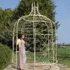 "Rapunzel" Cream Tower Top Gazebo -Garden Supply Discount Store hs721 rapunzel gazebo finished in cream