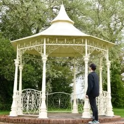 "Lady Leticia" Bandstand - 3.4m 15 "Lady Leticia" Bandstand - 3.4m -Garden Supply Discount Store hs736 crm 3m 3