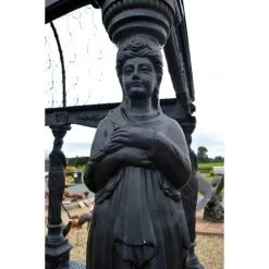 The "Athenian Goddess" Black Royal Palace Gazebo -Garden Supply Discount Store hs889 black royal palace gazebo 2